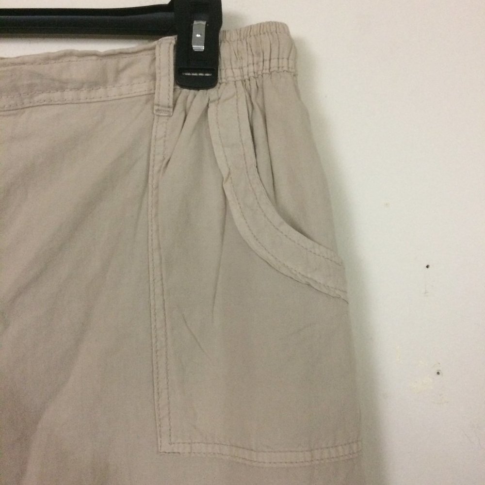 Gloria Vanderbilt Brit Dolphin Hem Capri Pants 2X - Picture 6 of 12